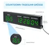 LED Countdown Timer,Gym Timer, 9-stellig, 2 Zoll Ziffern, Produktbild-Vorschau 7