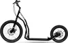 A black scooter with large wheels and disc brakes, shown from the side against a white background. Náhľad obrázku produktu