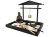 Zen - Garten mit Buddhafigur Glocke Stein Sand Nr: HY1902 Produktbild-Vorschau 3
