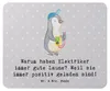 Mr. & Mrs. Panda Mouse Pad Positiver Elektriker - Grau Produktbild-Vorschau 1