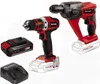 Einhell Akku-Bohrhammer TE-HD + Bohrschrauber TE-CD 18/40 Produktbild-Vorschau 1