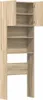 vidaXL Polička na práčku Sonoma dub 64x24x190 cm Materiál Náhľad obrázku produktu 6