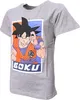 T-Shirt Dragon Ball Goku Grau 176 cm Produktbild-Vorschau 3
