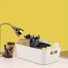10 cestini bianchi, contenitori, impilabili, in plastica, Anteprima dell’immagine prodotto 6