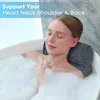 Ergonomisches Badekissen für Badewanne mit 7 Saugnäpfen & Produktbild-Vorschau 9