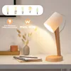 ZMH Tischleuchte 2er Set Braun Tischlampe Wohnzimmer Produktbild-Vorschau 3