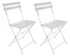 Gartenstuhl 2er-Set Basil Metall Creme Produktbild-Vorschau 1
