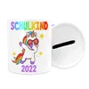 Schulkind 2022 Spardose  Einschulungsgeschenk Einhorn Produktbild-Vorschau 3