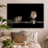 OneMillionCanvasses® - Leinwandbilder - 140x90 cm, Löwen - Produktbild-Vorschau 2