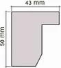 Dampfbadtüren Scan - Glas Klar / 80 x 190 Produktbild-Vorschau 2