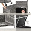 tectake® Auflagenbox Kuusamo 116 x 54 x 64 cm Produktbild-Vorschau 4