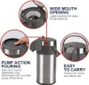 Olerd 4,0 Liter Pumpkannen Thermoskannen Kaffeespender, Produktbild-Vorschau 5