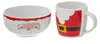 Frühstücksset Weihnachtsmann - Becher und Müslischale - Produktbild-Vorschau 2