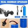4er Set 14500 Li-Ion Akku 3,7V 800mAh Wiederaufladbare Produktbild-Vorschau 6
