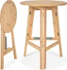 tectake® Stehtisch Trix aus Holz, rund Produktbild-Vorschau 1