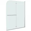 vidaXL Faltbare Duschkabine 2 Paneele ESG 120 x 140 cm Produktbild-Vorschau 2