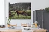 MuchoWow® Poster Hirsch - Baum - Berg 160x120 cm - Foto Produktbild-Vorschau 3