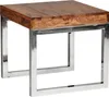 FineBuy Couchtisch quadratisch 45cm Sheesham Massivholz mit Produktbild-Vorschau 6