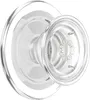 A clear glass doorknob with a circular base. Produktbild-Vorschau