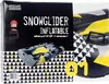 The image shows the packaging of a snow tube. Produktbild-Vorschau