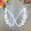 LED neonový nápis Andělská křídla bílá 46x36cm - Wings Náhled obrázku produktu 3