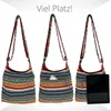Sunsa Damen Umhängetasche. Hobo Tasche aus gewebter Produktbild-Vorschau 6