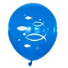 Oblique Unique Fisch Luftballon Set 10 Stk. Ballons für Produktbild-Vorschau 2