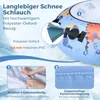 COSTWAY Ø132cm Schneereifen, Aufblasbarer Schlitten mit Produktbild-Vorschau 7