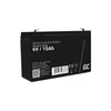 Batterie AGM VRLA Green Cell AGM40, 6V, 15Ah Produktbild-Vorschau 1