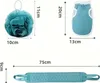 GKA 3 teiliges Dusch Peeling Set mit Rückenschrubber Luffa Produktbild-Vorschau 6