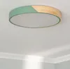LED-Deckenleuchte 24W Rund Holz CCT Wählbar Ø418 Semi-Dari Produktbild-Vorschau 6
