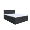 A bed with a headboard and mattress on a white background. Produktbild-Vorschau