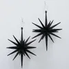 Stern Dekohänger Kunststoff Weihnachtsdeko schwarz H 15 cm Produktbild-Vorschau 1