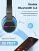 iClever BTH12 Kinderkopfhörer Bluetooth mit LED-Lichtern, Produktbild-Vorschau 3