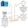WENKO Shower Caddy Milo Shelf Scaffale appeso Oro in Anteprima dell’immagine prodotto 2