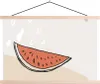 MuchoWow® Textilposter Sommer - Melone - Rot 120x80 cm mit Produktbild-Vorschau 1