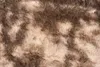 Teppich Kurzflor Wohnzimmer Schlafzimmer Braun Gefärbt Produktbild-Vorschau 3