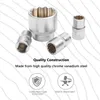 CCLIFE 21tlg 1/2" sada nástrčných klíčů s více zuby sada Náhled obrázku produktu 2