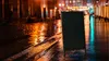 Lavagna con cavalletto per gesso NERA monofacciale 78x44 Anteprima dell’immagine prodotto 3