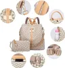 MODFU Damen-Kunstleder-Rucksack-Geldbörsen Mehrzweck-Design Produktbild-Vorschau 7