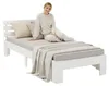 Homestyle4u Holzbett 90x200 Einzelbett mit Lattenrost Weiss Produktbild-Vorschau 20