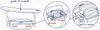 Bébé-Jou Baby-Badewannenständer Click 98 cm Weiß 220001 Produktbild-Vorschau 8