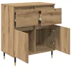 vidaXL Dressoir Artisan-Eik, 60 x 35 x 70 cm, samengesteld Productafbeelding-voorbeeld 5