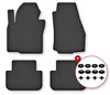 Rubberen automatten voor Mitsubishi Pajero Pinin 1999-2006 Productafbeelding-voorbeeld 1
