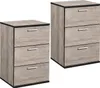 Yaheetech 2 x Nachtschrank Kommode Boxspringbett, Produktbild-Vorschau 1