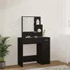 vidaXL Coiffeuse avec LED noir 86,5x35x136 cm Voir les images du produit 10