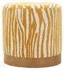 Mauro Ferretti Puff SAVANA Senape Ø40x40cm Produktbild-Vorschau 1