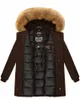 Marikoo Karmaa Damen Winter Jacke Stepp Parka Mantel Produktbild-Vorschau 6