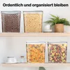 YASHE 4 Stücke Vorratsdosen Set 3.7L, Vorratsdosen mit Produktbild-Vorschau 7