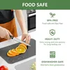 Schneidebrett-Set 2 Stück Flexibel BPA-frei mit Saftrille Produktbild-Vorschau 4